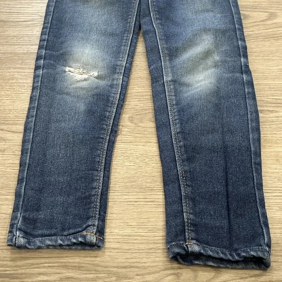 Real Love Distressed Denim Pull On Jeggings | Girls Size 7 - Picture 2 of 5